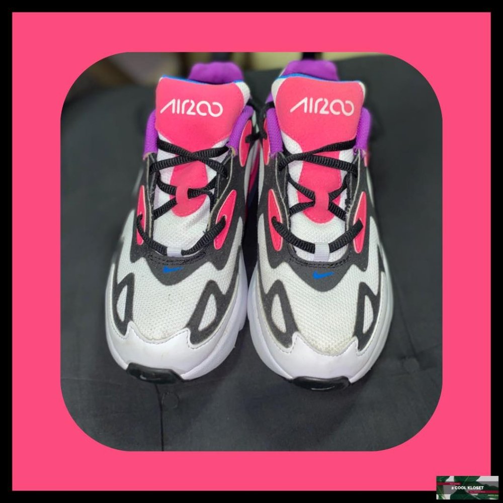 Air Max 200 GS "White Hyper Pink" SIZE 2